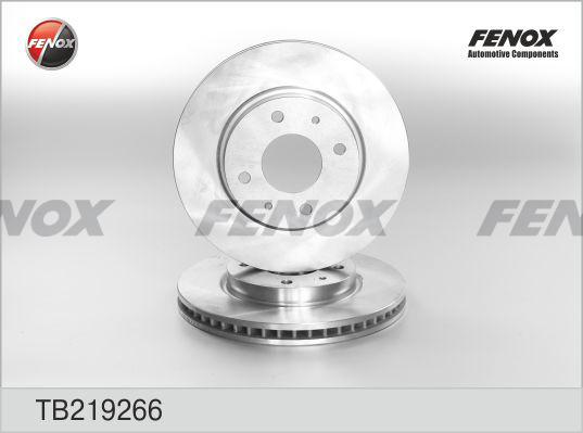 Fenox TB219266 - Тормозной диск autosila-amz.com