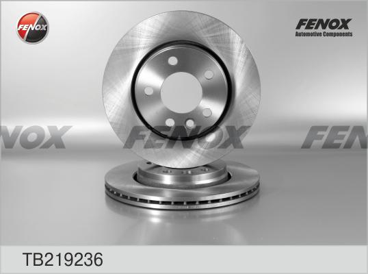 Fenox TB219236 - Тормозной диск autosila-amz.com