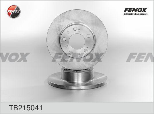 Fenox TB215041 - Тормозной диск autosila-amz.com