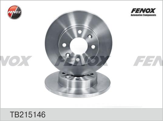 Fenox TB215146 - Тормозной диск autosila-amz.com