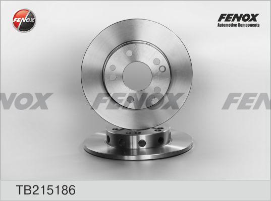 Fenox TB215186 - Тормозной диск autosila-amz.com
