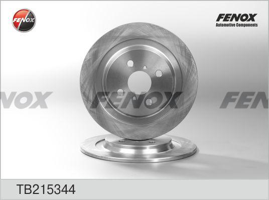Fenox TB215344 - Тормозной диск autosila-amz.com