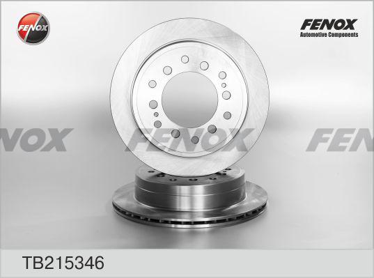 Fenox TB215346 - Тормозной диск autosila-amz.com