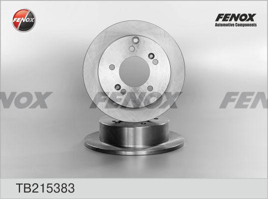 Fenox TB215383 - Тормозной диск autosila-amz.com