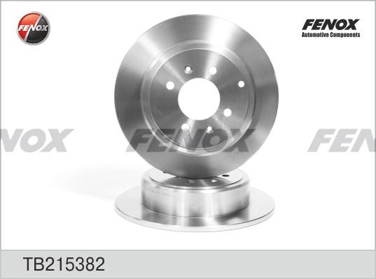 Fenox TB215382 - Тормозной диск autosila-amz.com