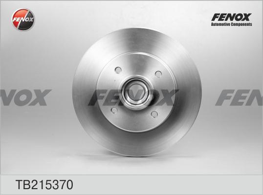 Fenox TB215370 - Тормозной диск autosila-amz.com