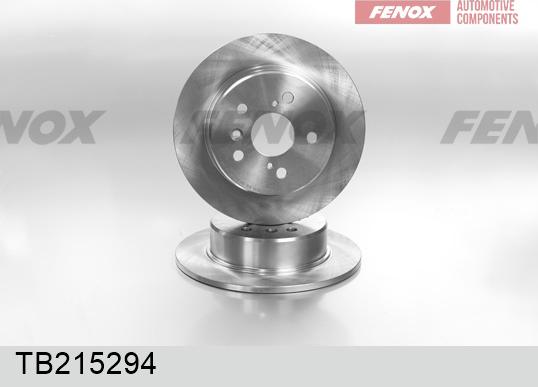 Fenox TB215294 - Тормозной диск autosila-amz.com