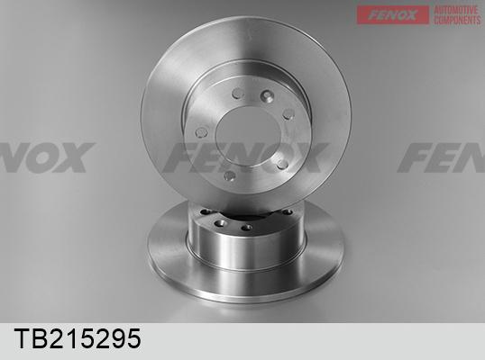 Fenox TB215295 - Тормозной диск autosila-amz.com
