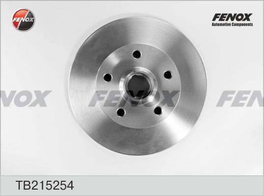 Fenox TB215254 - Тормозной диск autosila-amz.com