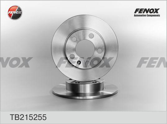 Fenox TB215255 - Тормозной диск autosila-amz.com