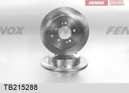 Fenox TB215288 - Тормозной диск autosila-amz.com