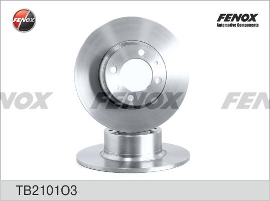 Fenox TB2101O3 - Тормозной диск autosila-amz.com