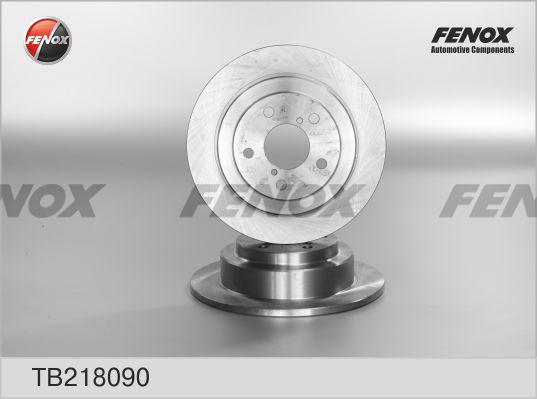 Fenox TB218090 - Тормозной диск autosila-amz.com