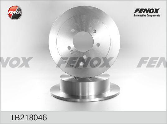 Fenox TB218046 - Тормозной диск autosila-amz.com