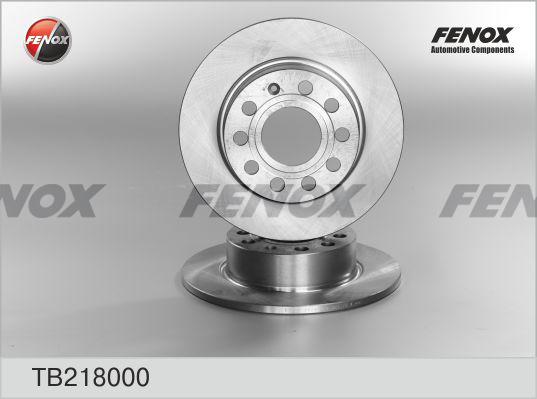 Fenox TB218000 - Тормозной диск autosila-amz.com