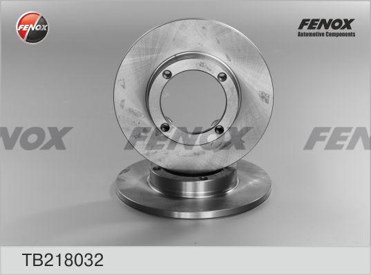 Fenox TB218032 - Тормозной диск autosila-amz.com