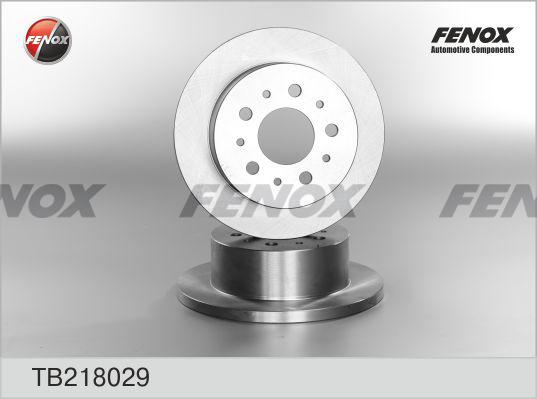 Fenox TB218029 - Тормозной диск autosila-amz.com