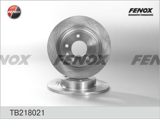 Fenox TB218021 - Тормозной диск autosila-amz.com