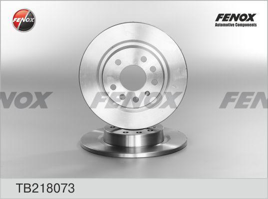 Fenox TB218073 - Тормозной диск autosila-amz.com