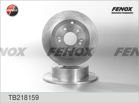 Fenox TB218159 - Тормозной диск autosila-amz.com