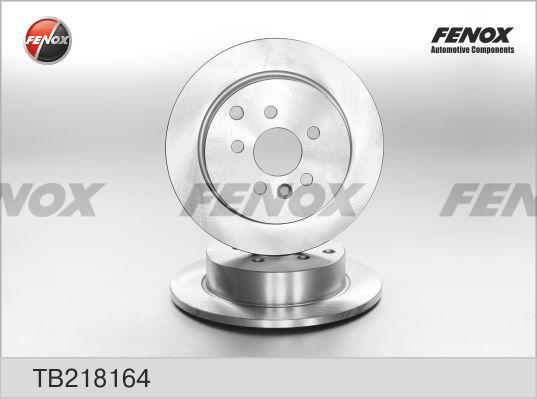 Fenox TB218164 - Тормозной диск autosila-amz.com