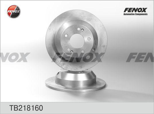 Fenox TB218160 - Тормозной диск autosila-amz.com