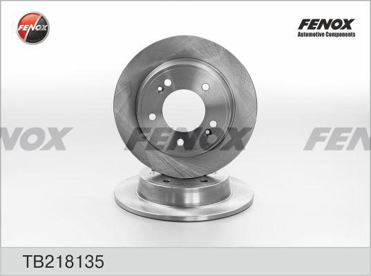 Fenox TB218135 - Тормозной диск autosila-amz.com