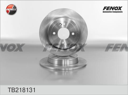 Fenox TB218131 - Тормозной диск autosila-amz.com