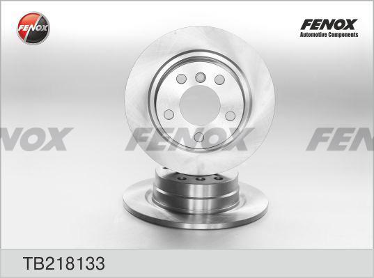 Fenox TB218133 - Тормозной диск autosila-amz.com