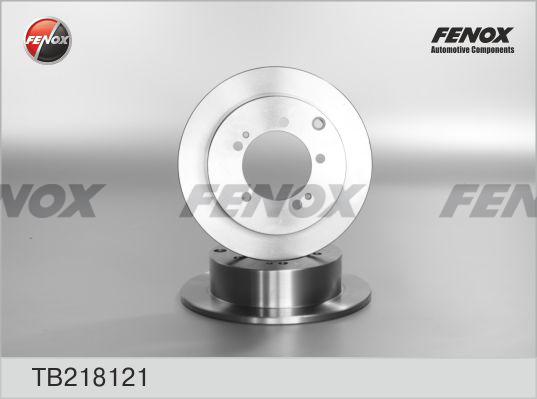 Fenox TB218121 - Тормозной диск autosila-amz.com