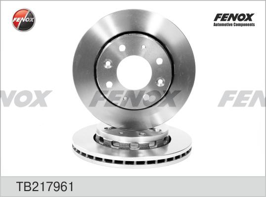 Fenox TB217961 - Тормозной диск autosila-amz.com