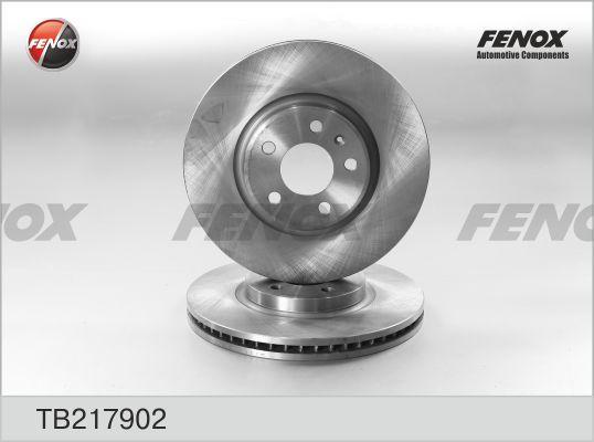 Fenox TB217902 - Тормозной диск autosila-amz.com