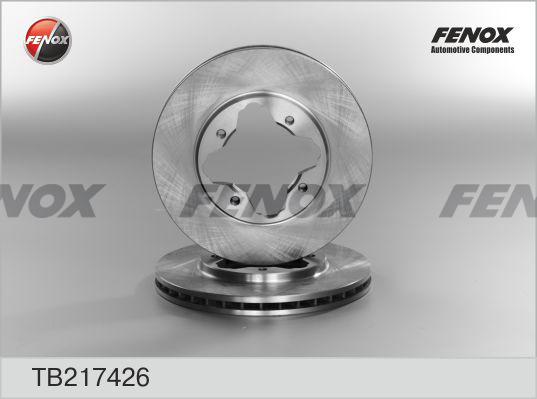 Fenox TB217426 - Тормозной диск autosila-amz.com