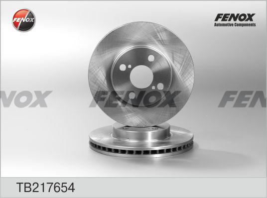 Fenox TB217654 - Тормозной диск autosila-amz.com