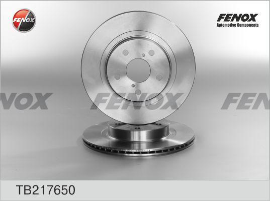 Fenox TB217650 - Тормозной диск autosila-amz.com