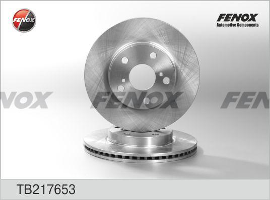 Fenox TB217653 - Тормозной диск autosila-amz.com