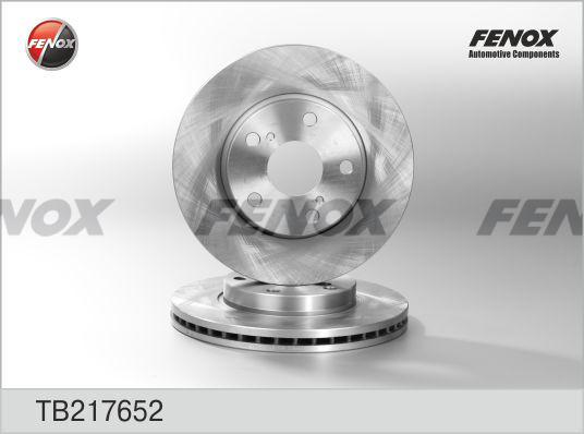 Fenox TB217652 - Тормозной диск autosila-amz.com