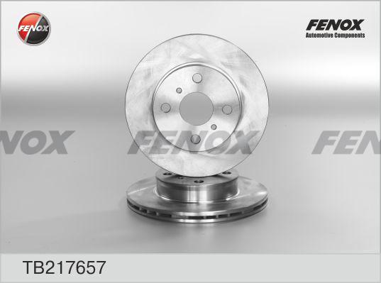 Fenox TB217657 - Тормозной диск autosila-amz.com