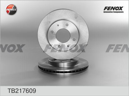 Fenox TB217609 - Тормозной диск autosila-amz.com