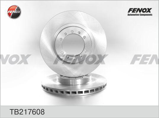 Fenox TB217608 - Тормозной диск autosila-amz.com