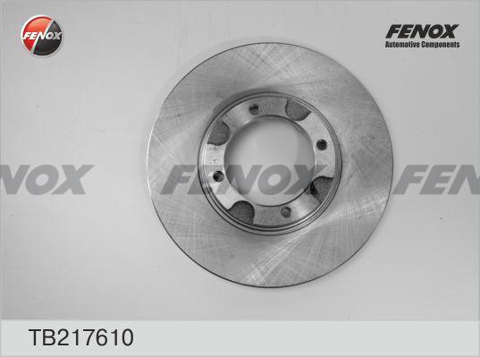Fenox TB217610 - Тормозной диск autosila-amz.com