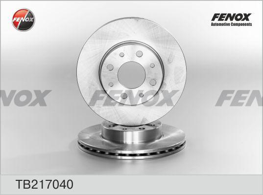 Fenox TB217040 - Тормозной диск autosila-amz.com