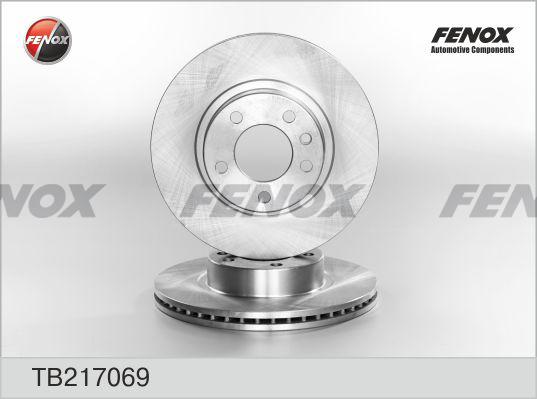 Fenox TB217069 - Тормозной диск autosila-amz.com