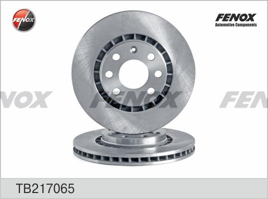 Fenox TB217065 - Тормозной диск autosila-amz.com