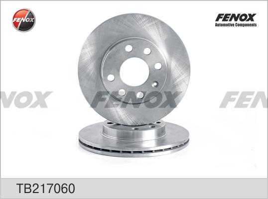 Fenox TB217060 - Тормозной диск autosila-amz.com