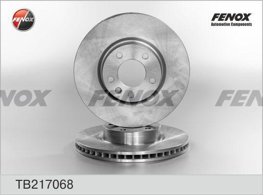 Fenox TB217068 - Тормозной диск autosila-amz.com