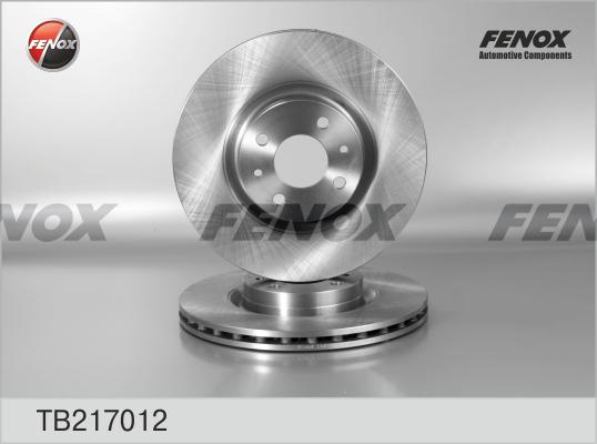 Fenox TB217012 - Тормозной диск autosila-amz.com
