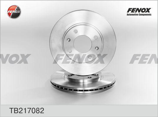 Fenox TB217082 - Тормозной диск autosila-amz.com
