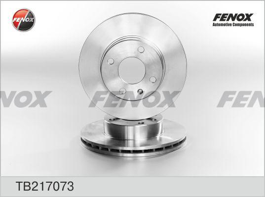 Fenox TB217073 - Тормозной диск autosila-amz.com