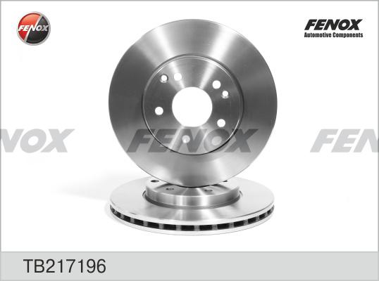 Fenox TB217196 - Тормозной диск autosila-amz.com